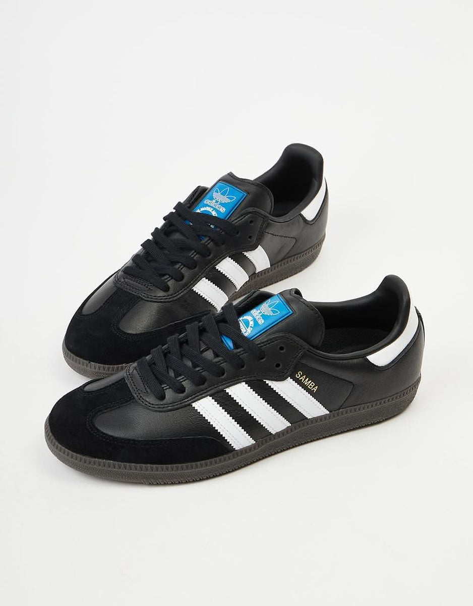 Adidas Samba ADV Skate Shoes Core Black/White/Gum – Route One