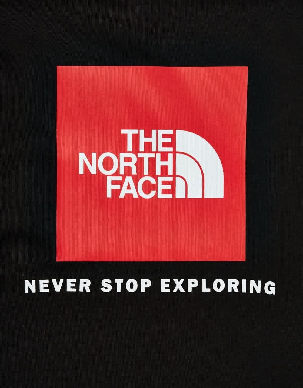 The North Face S/S Red Box T-Shirt - TNF Black