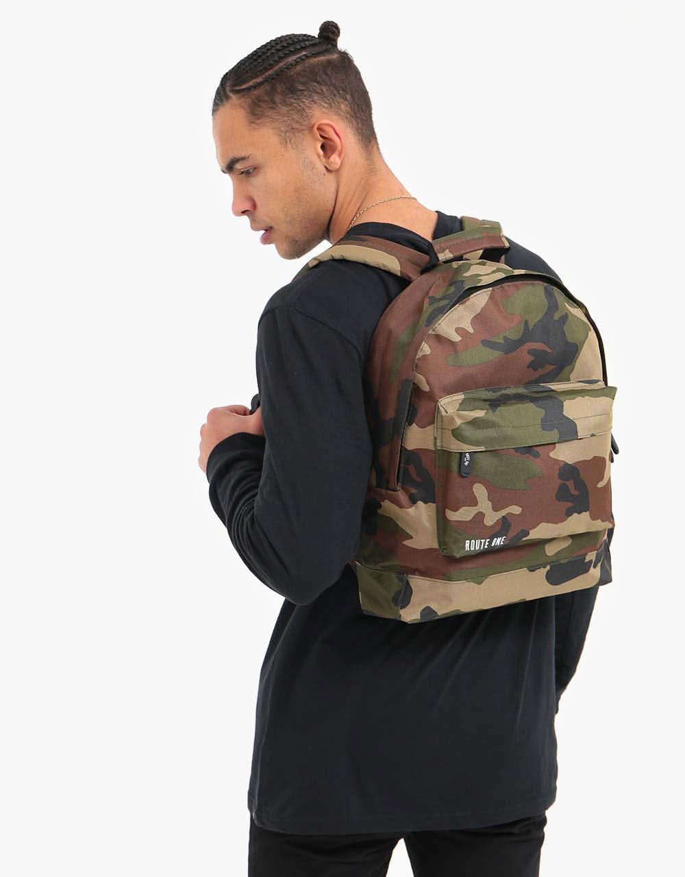 Route One Backpack - Camo