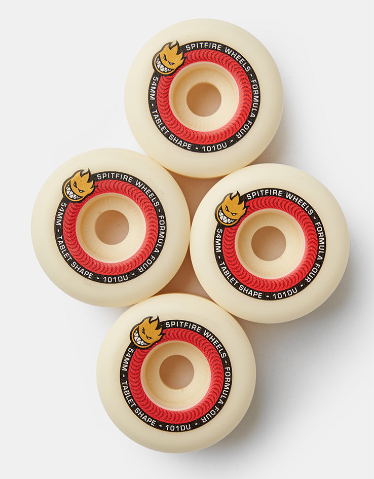 SPITFIRE FORMULA FOUR RADIALS 101DU 52 MM WHEELS SPITFIRE FORMULA FOUR RADIALS 101DU 52 MM WHEELS