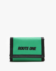 Route One Athletic Tri-Fold Wallet - Quiet Wave