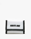Route One Atheltic Tri-Fold Wallet - White