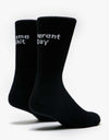 Route One SSDD Socks - Black