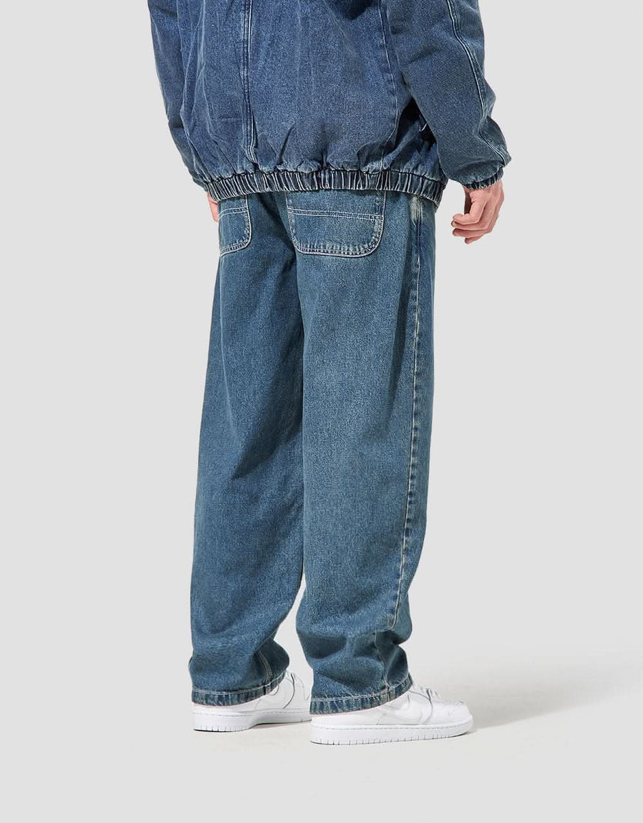 pois one wash denim(ピンク) ¥24,800 税込 130cmあり／ウエストホック】サイドカットデニム（デニムパンツ