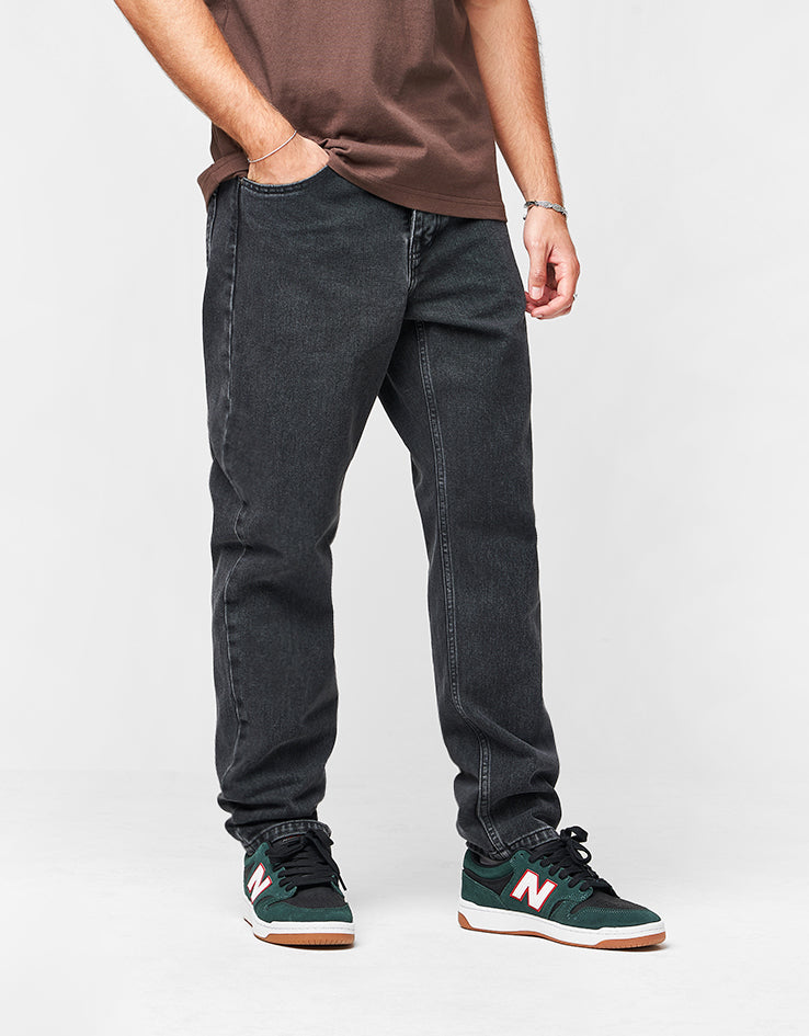 Carhartt WIP Newel Pant - Black (Stone Washed) | Route One