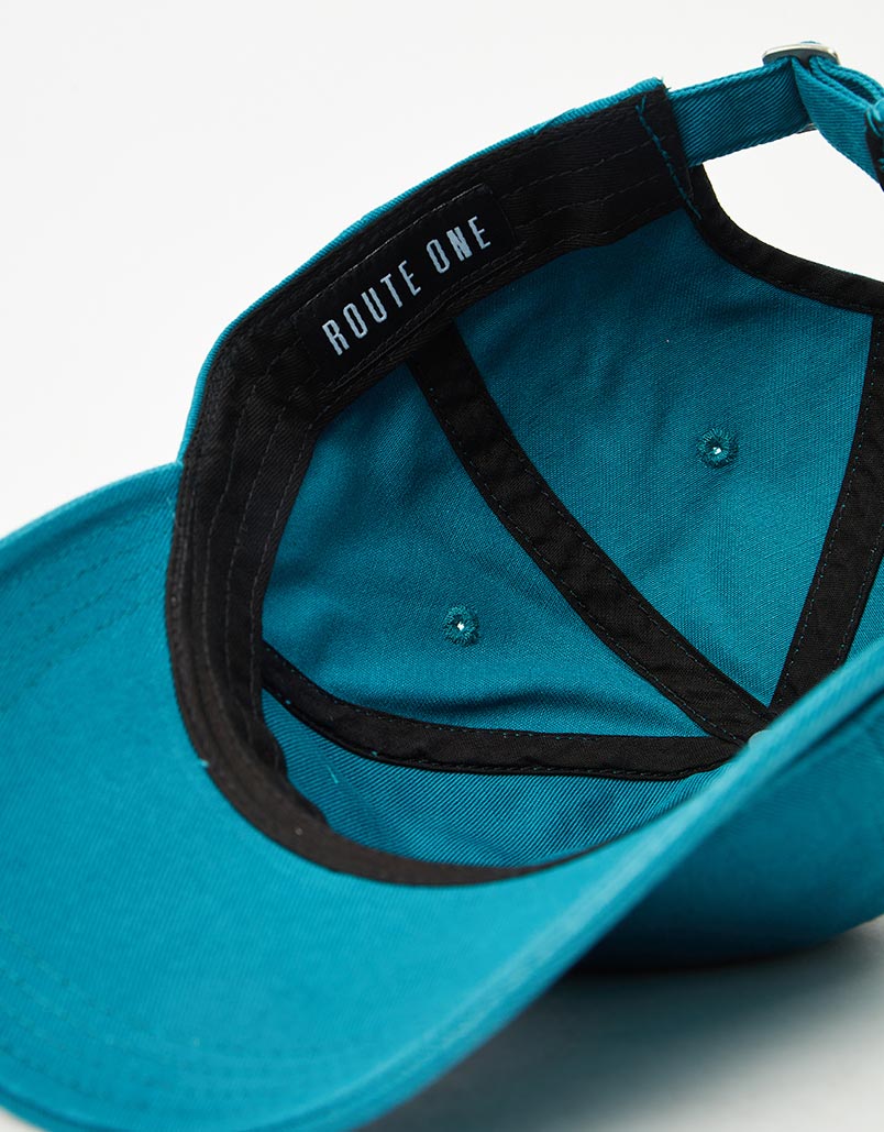 Route One Dad Cap - Teal