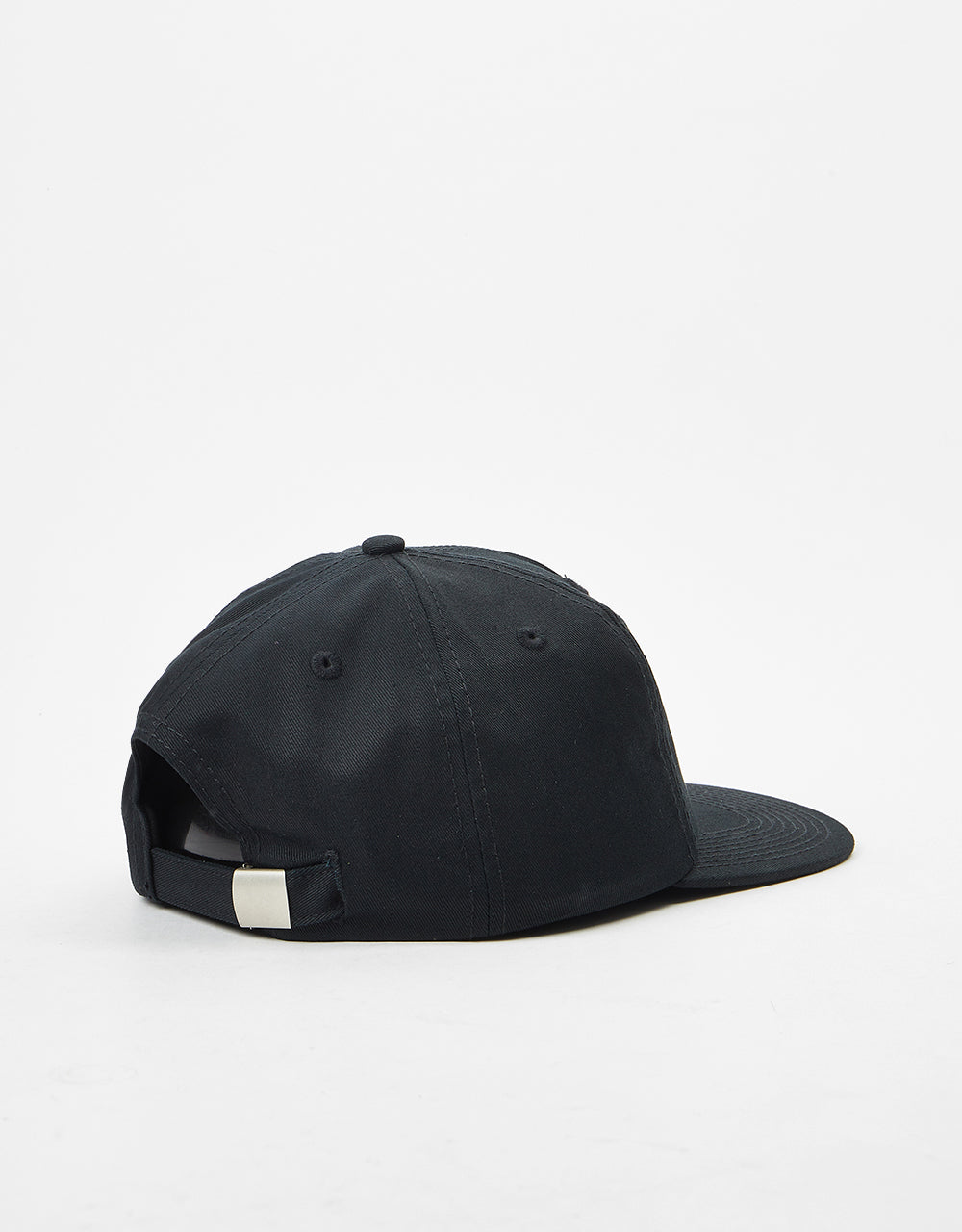 Route One 6 Panel (Unstructured) Cap - Black