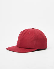 Route One 6 Panel (Unstructured) Cap - Burgundy