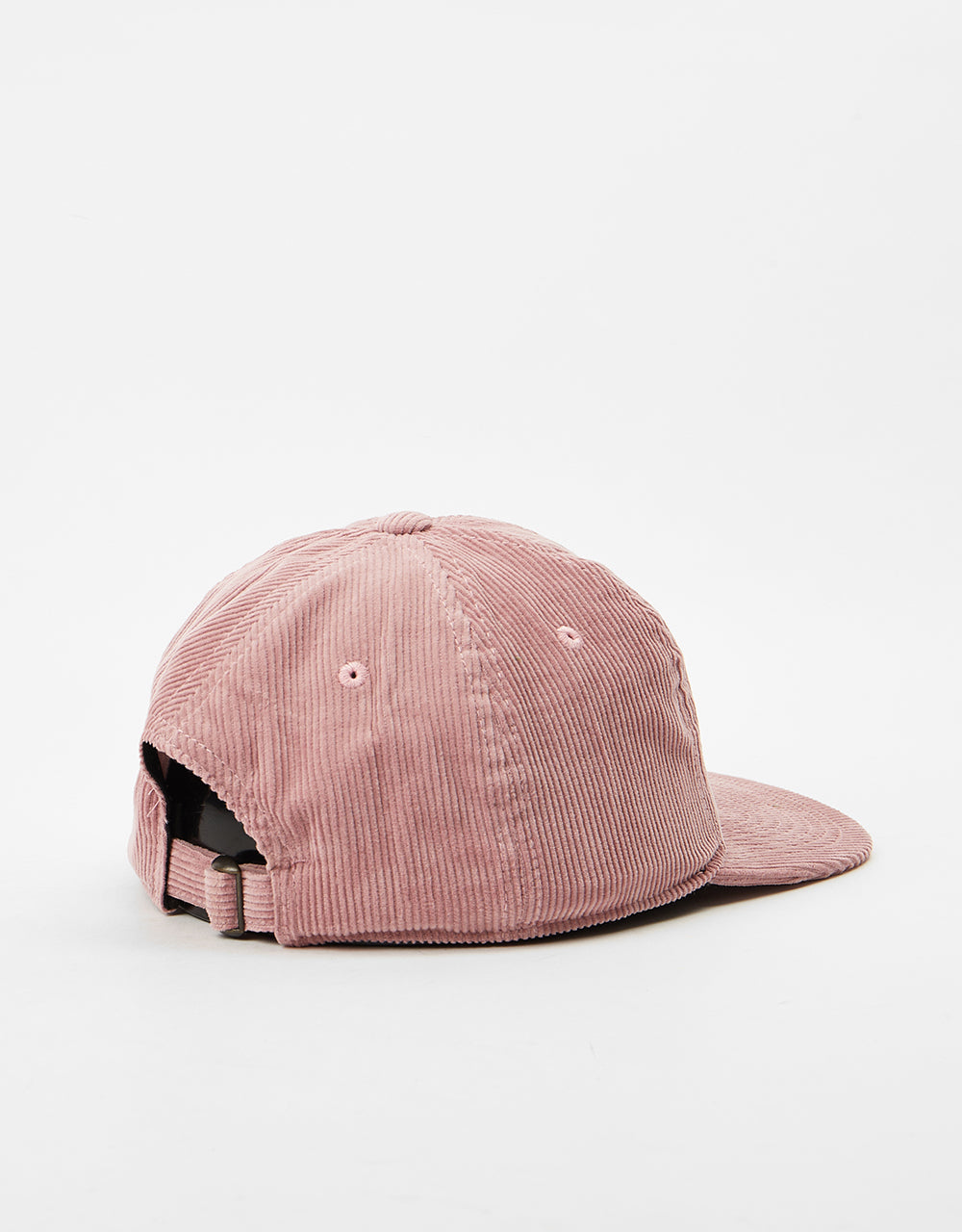 Route One Unstructured Cord 6 Panel Cap - Dusty Pink