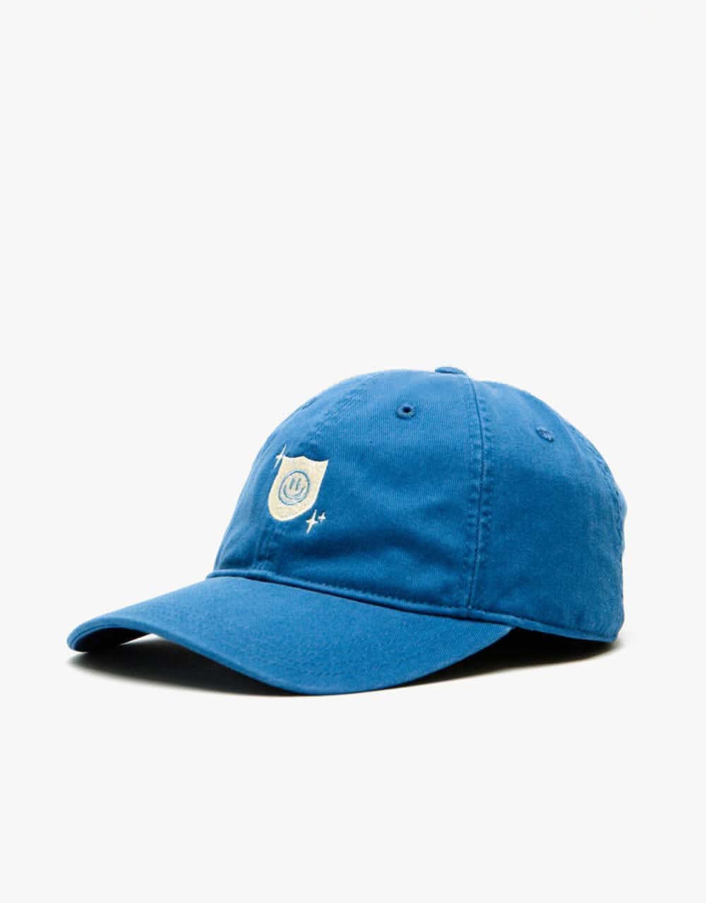 Route One Happy Cup Dad Cap - Air Force Blue
