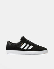 adidas Puig Indoor Skate Shoes - Core Black/White/Pulse Lime