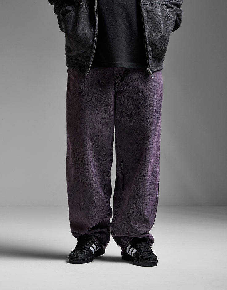 パンツ Supreme Baggy Jean 32 Overdyed Purple Supreme Baggy Jean Purple Denim FW24 Classic Logo Size 32 | eBay