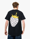 Route One Strawb T-Shirt - Black