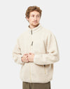 Route One Sharwa Fleece - Ivory Cream
