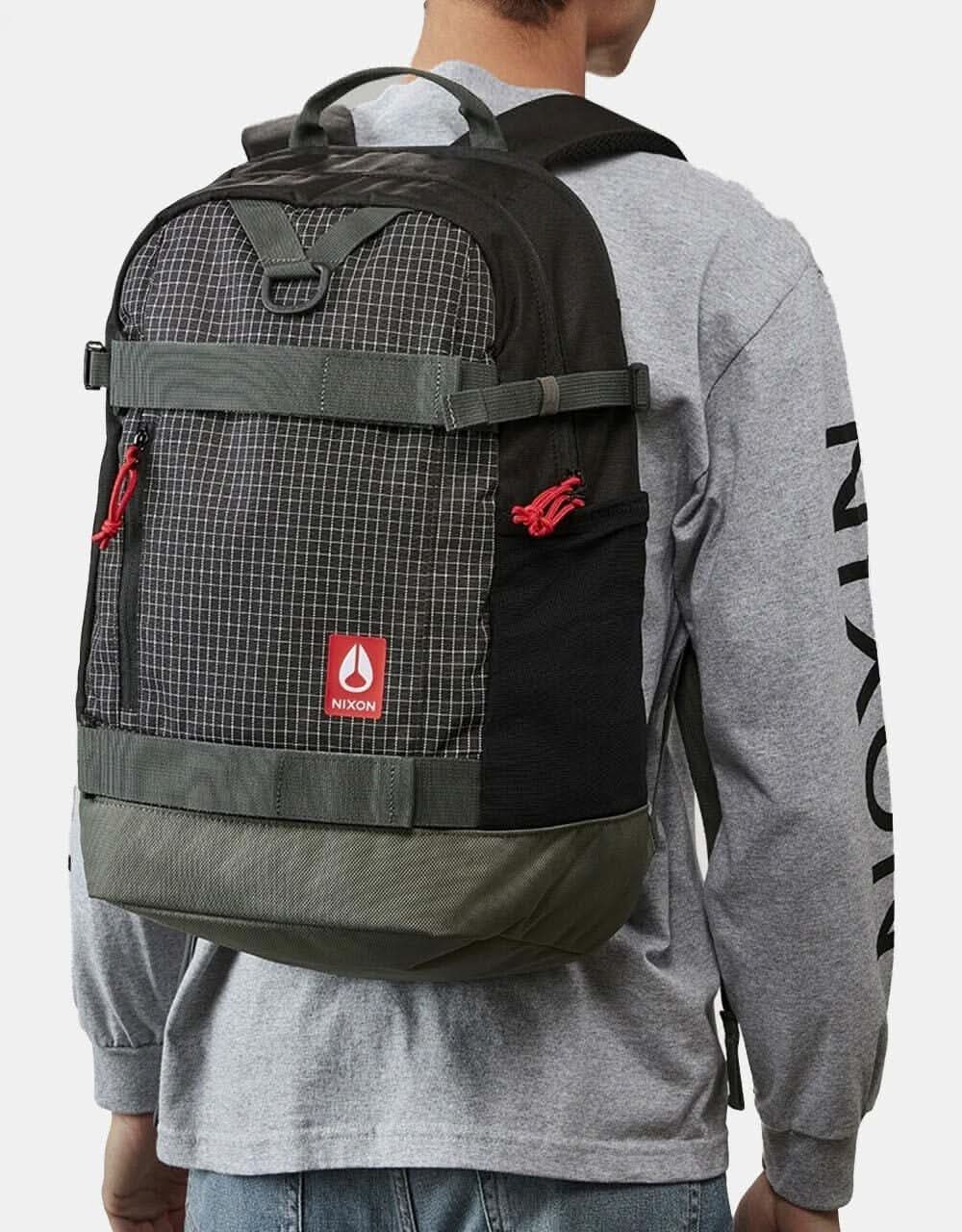 Nixon Gamma Skatepack - Black/Charcoal