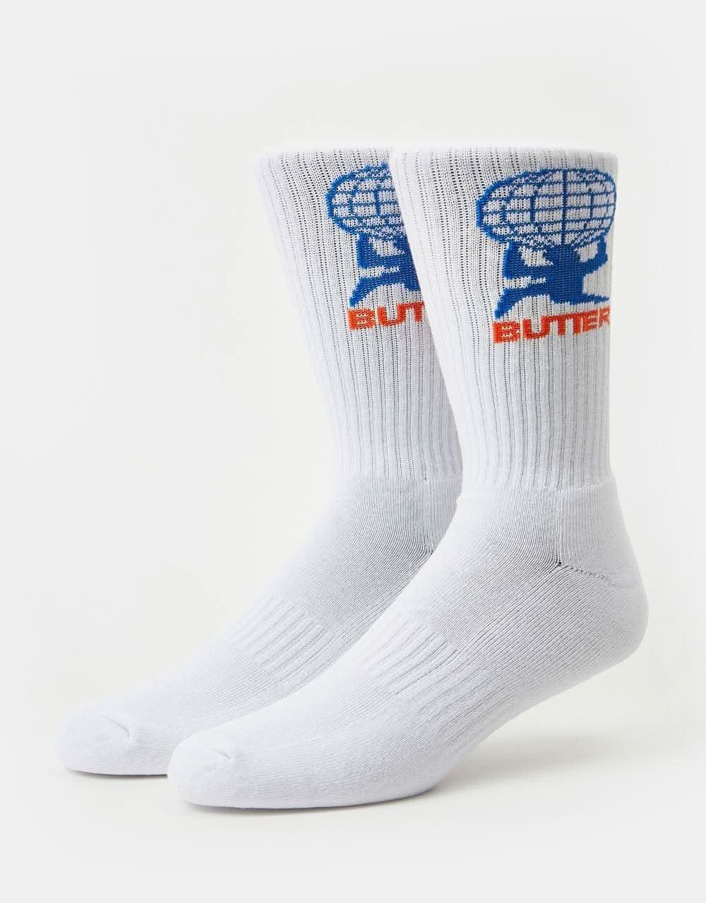 Butter Goods Terrain Socks - White