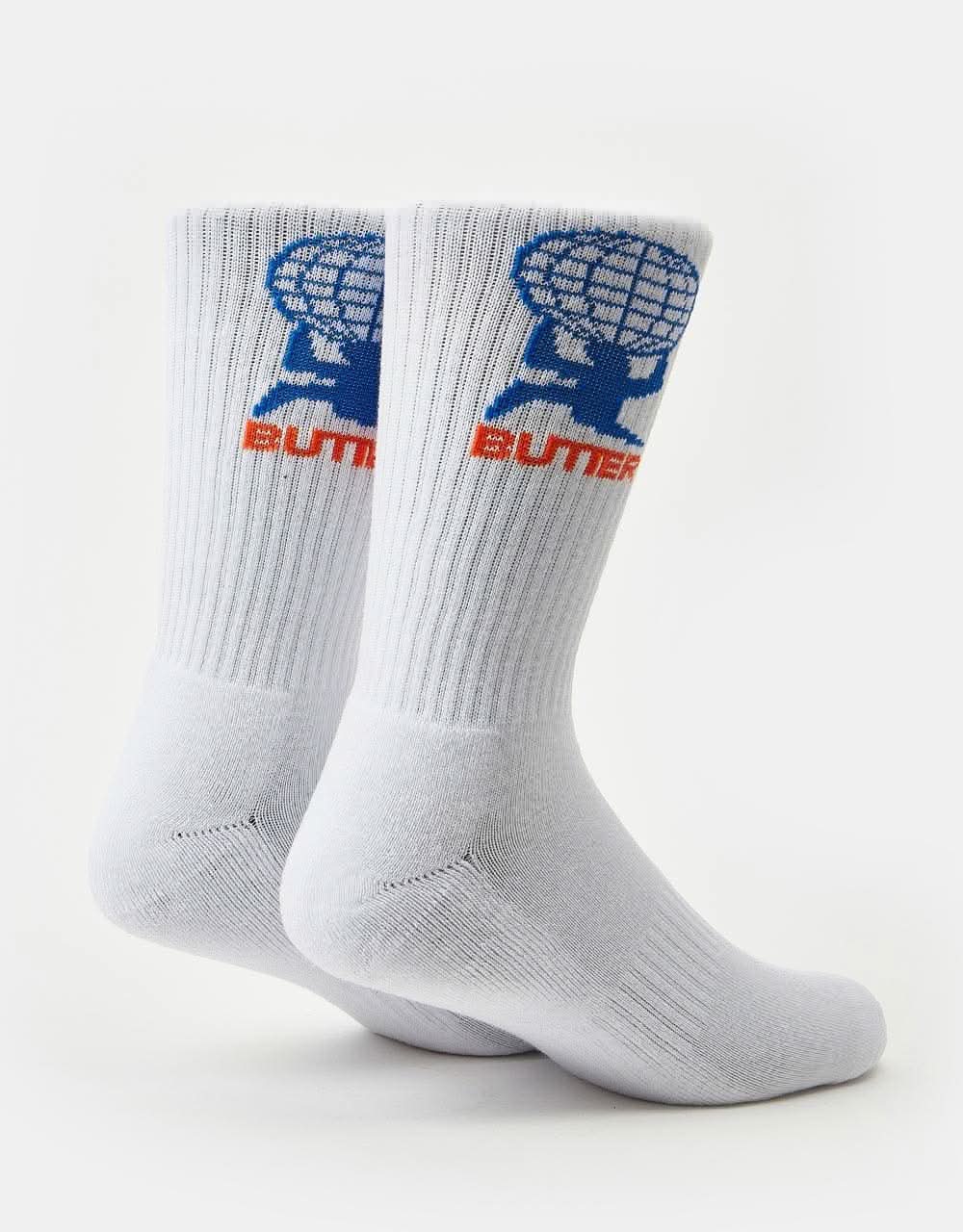 Butter Goods Terrain Socks - White