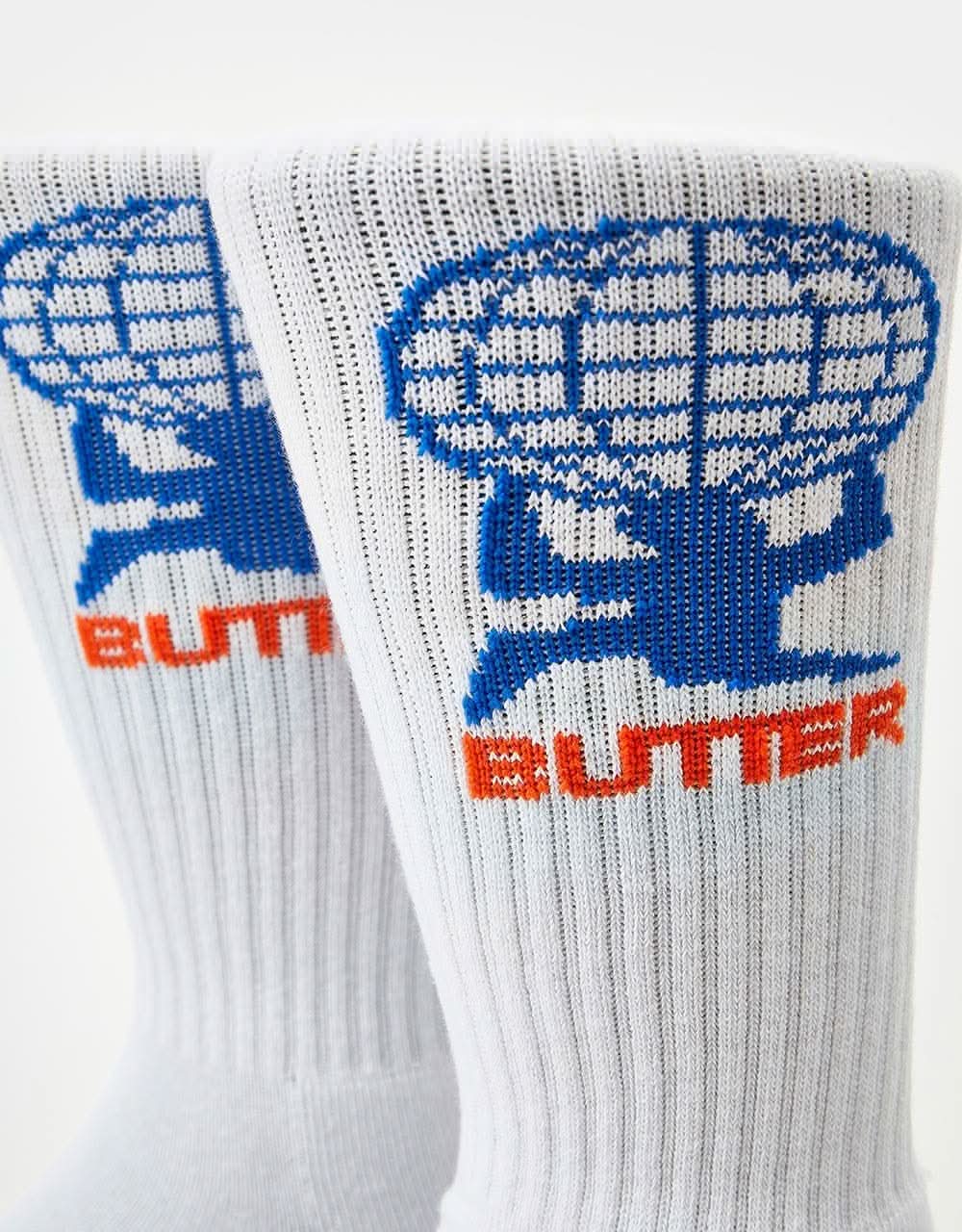 Butter Goods Terrain Socks - White