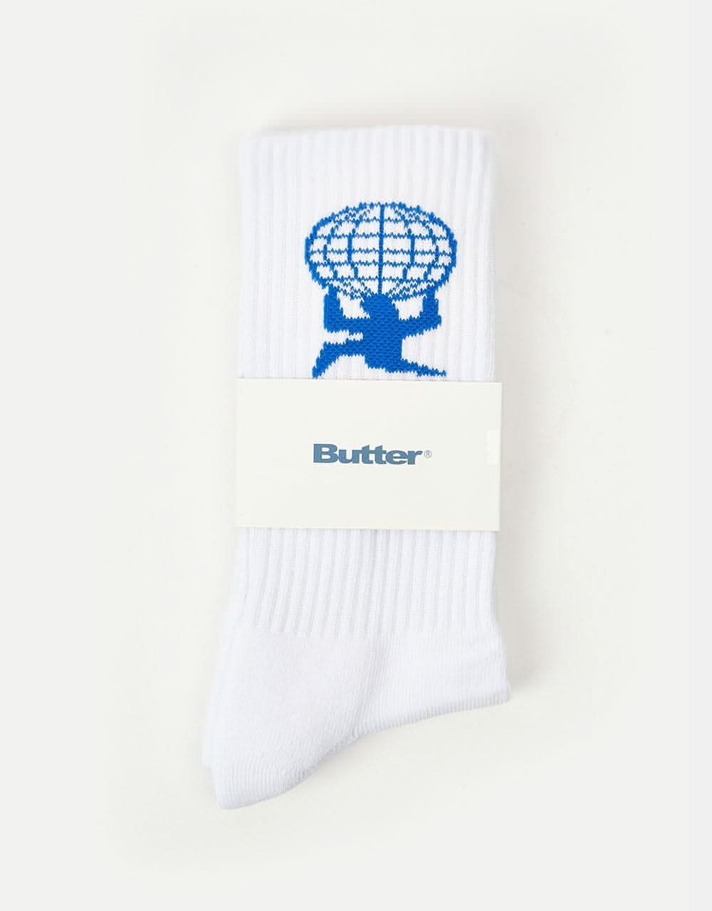 Butter Goods Terrain Socks - White