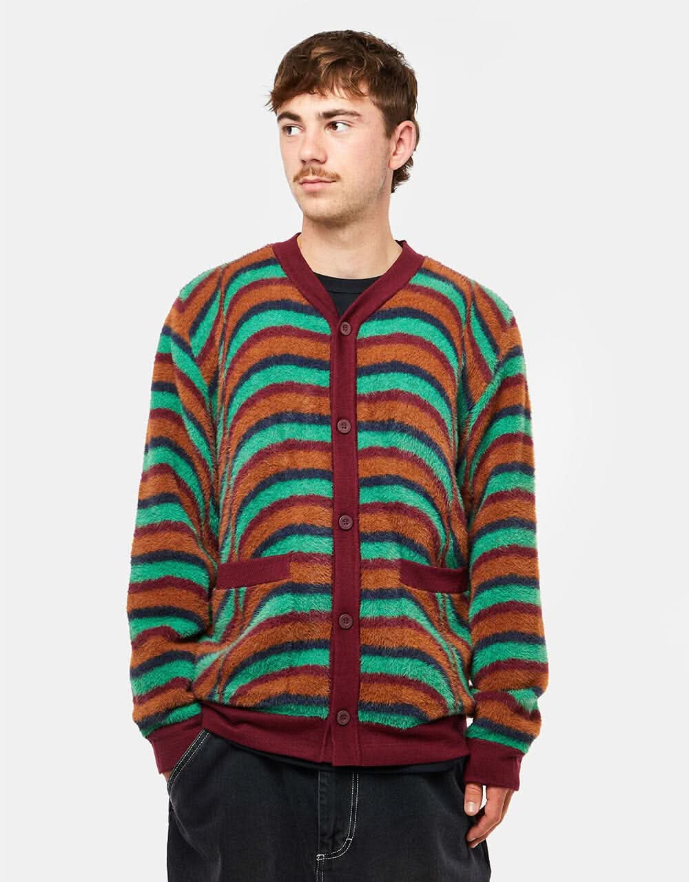 Quasi Fuzz Cardigan - Emerald