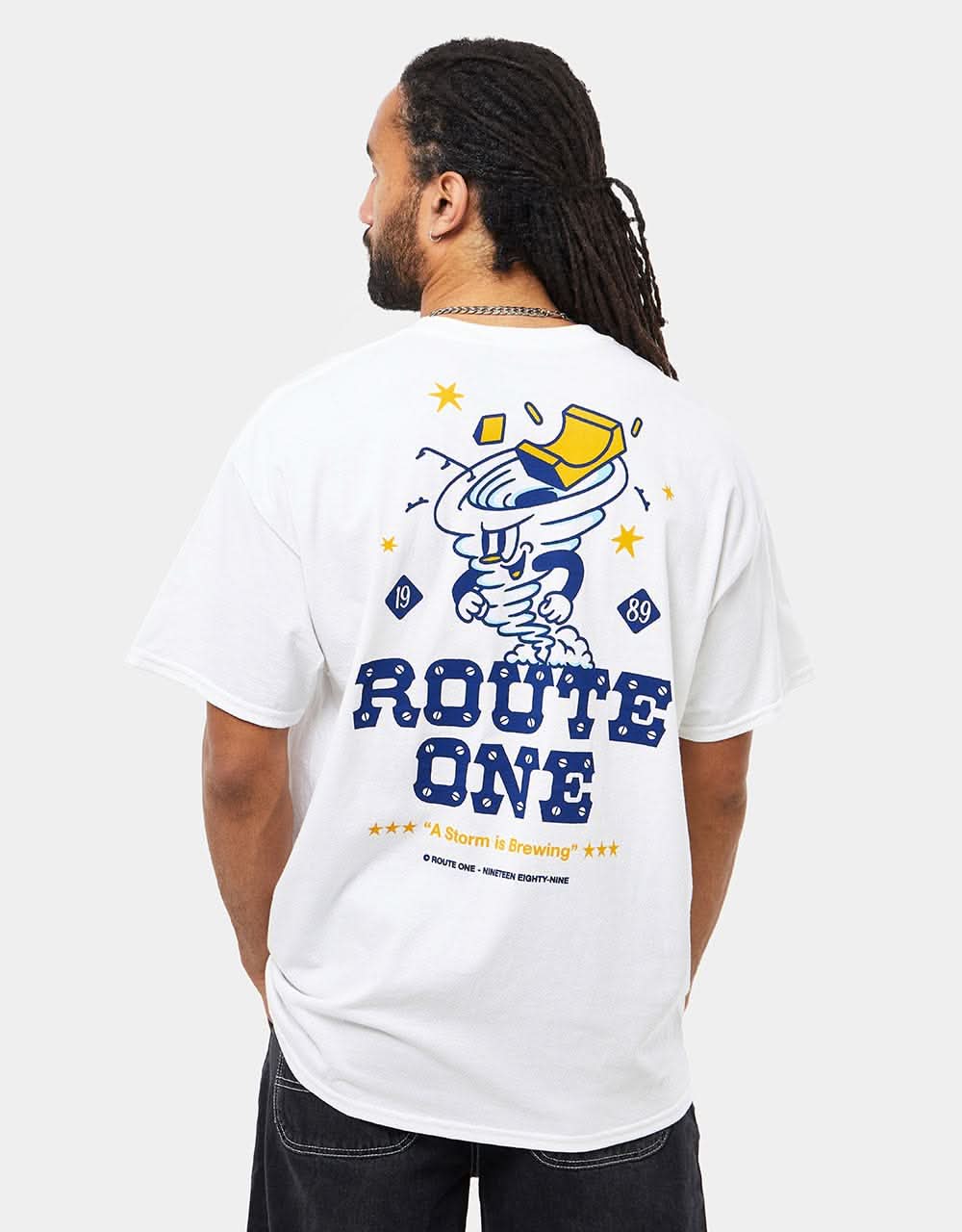 Route One 'Nado T-Shirt - White