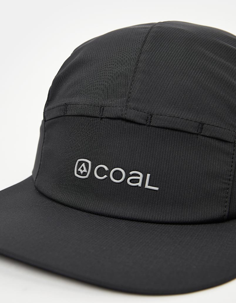 Coal Deep River 5 Panel Cap - Black