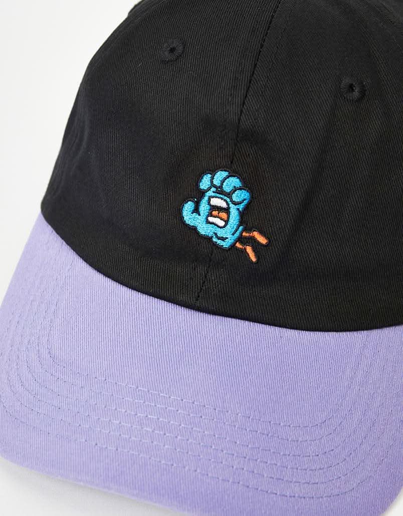 Santa Cruz Toon Hand Cap - Black/Soft Purple