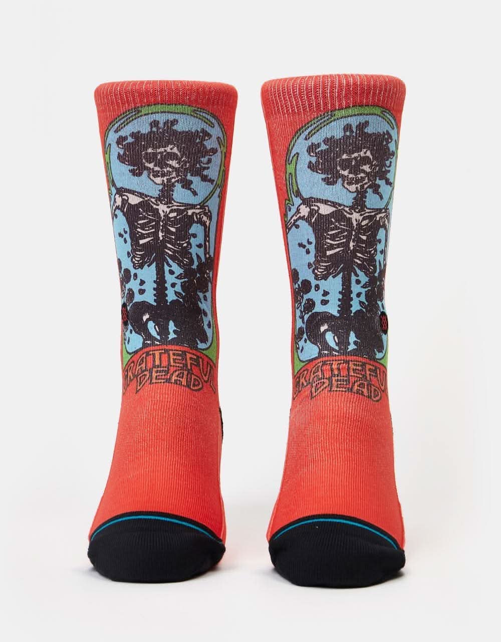 Stance x Grateful Dead Ful Crew Socks - Washed Black