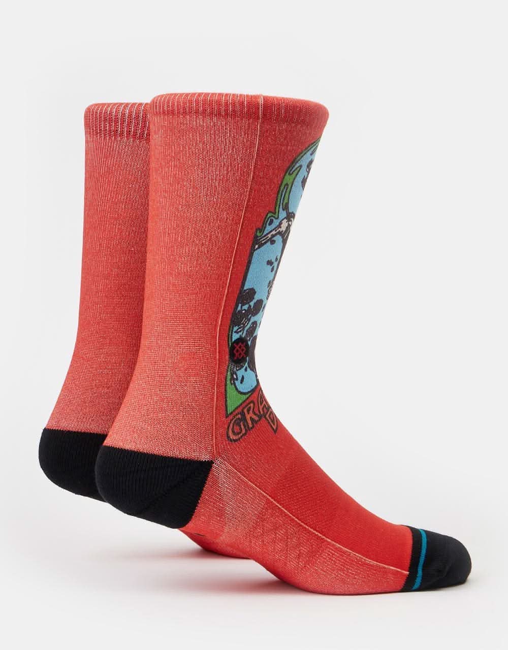 Stance x Grateful Dead Ful Crew Socks - Washed Black