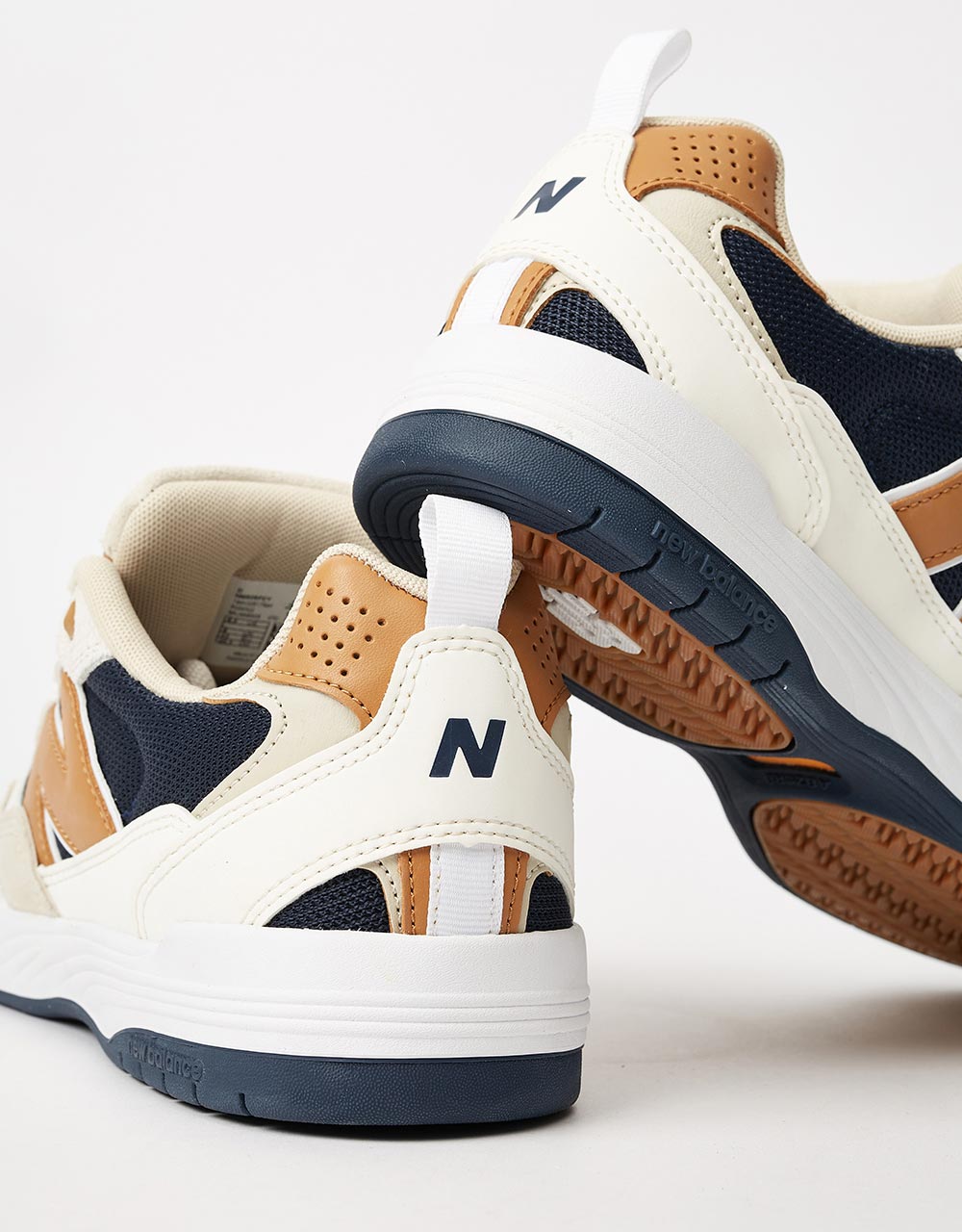 New Balance Numeric 808 Skate Shoes - Tan/Navy