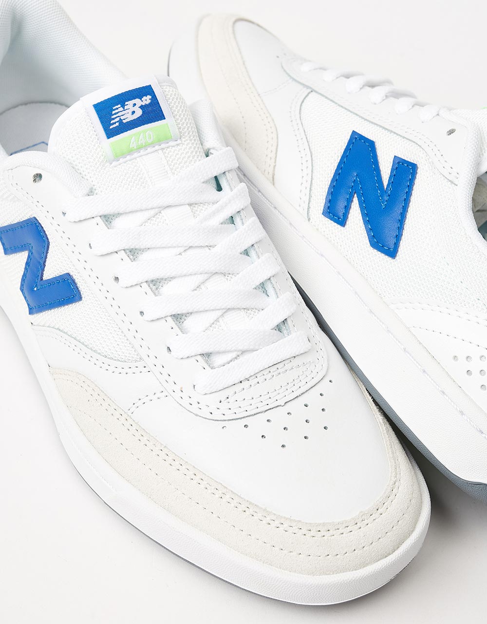 New Balance Numeric 440 Skate Shoes - White/Royal