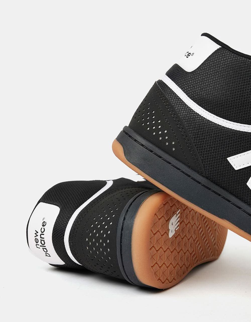 New Balance Numeric 440 Hi Skate Shoes - Black/White