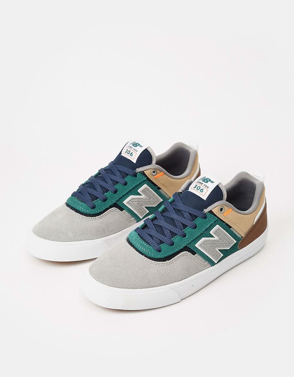 New Balance Numeric 306 Skate Shoes - Grey/Vintage Teal