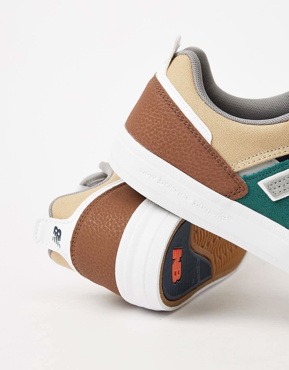 New Balance Numeric 306 Skate Shoes - Grey/Vintage Teal