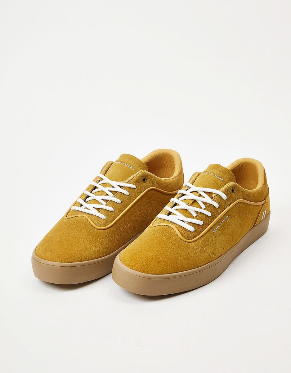 HØURS IS YOURS Herman Code Signature Skate Shoes Vintage Gold Route One