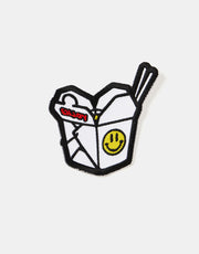 Route One Noodles Embroidered Patch - White
