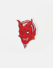 Route One Gargoyle Embroidered Patch - Red