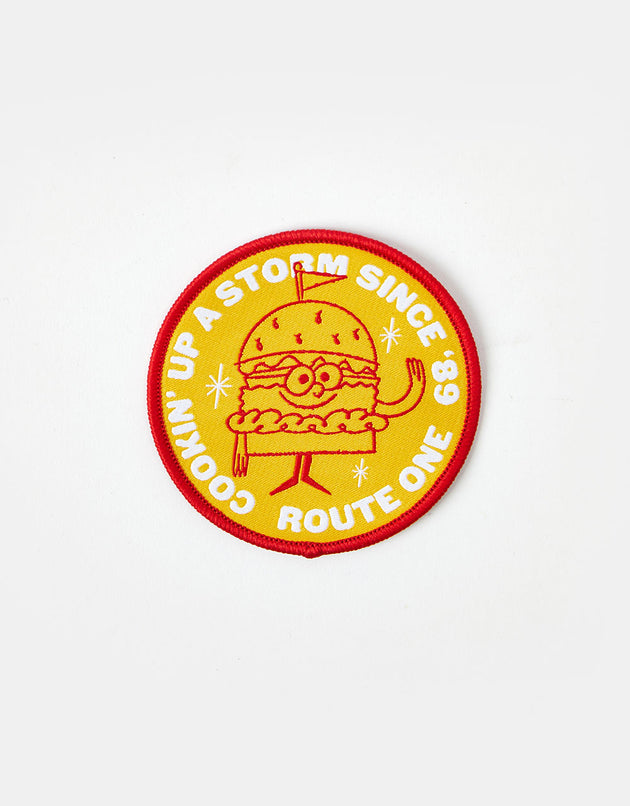 Route One Cookin' Up A Storm Woven Patch - Yellow