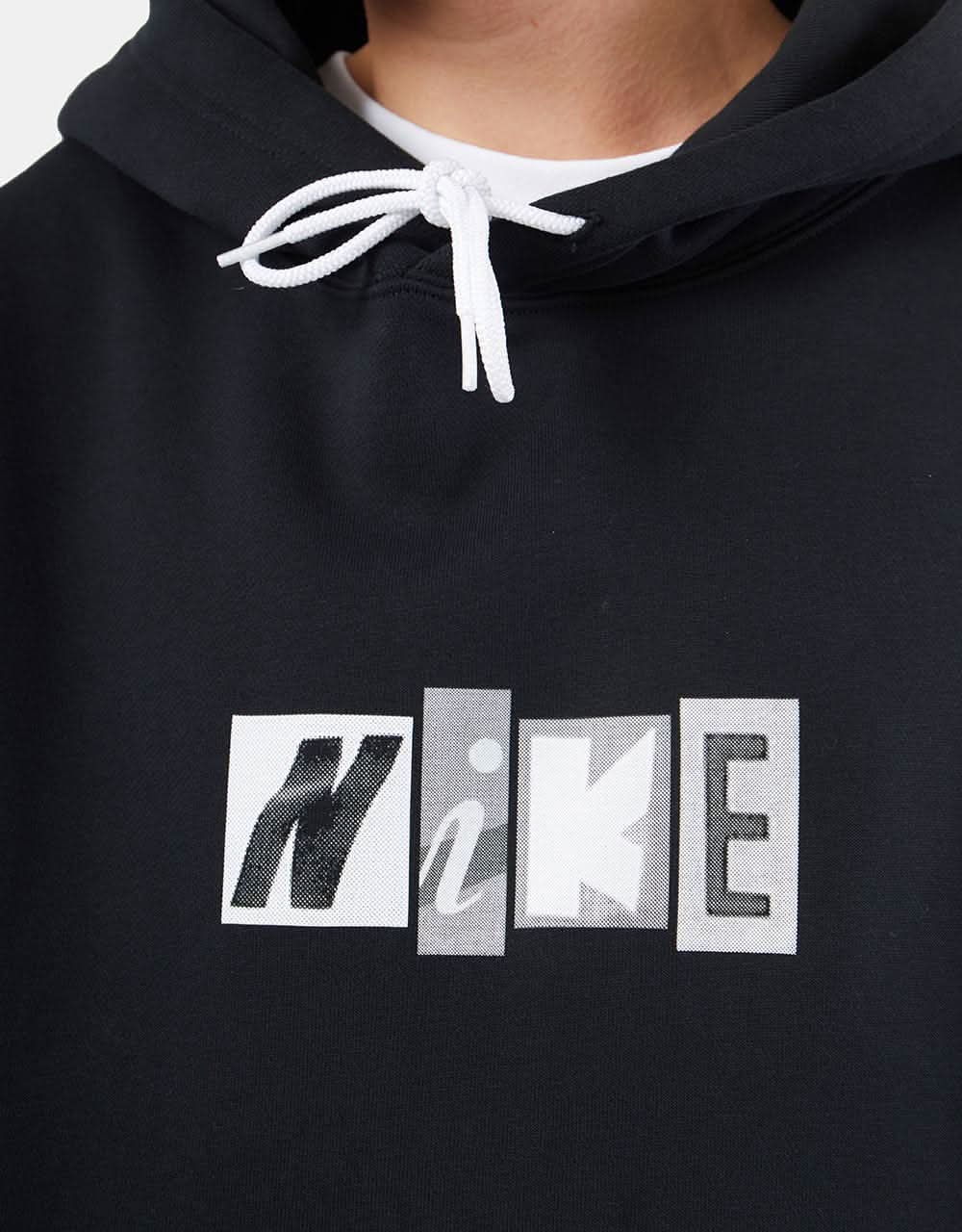 Nike SB Copyshop Letters Pullover Hoodie - Black