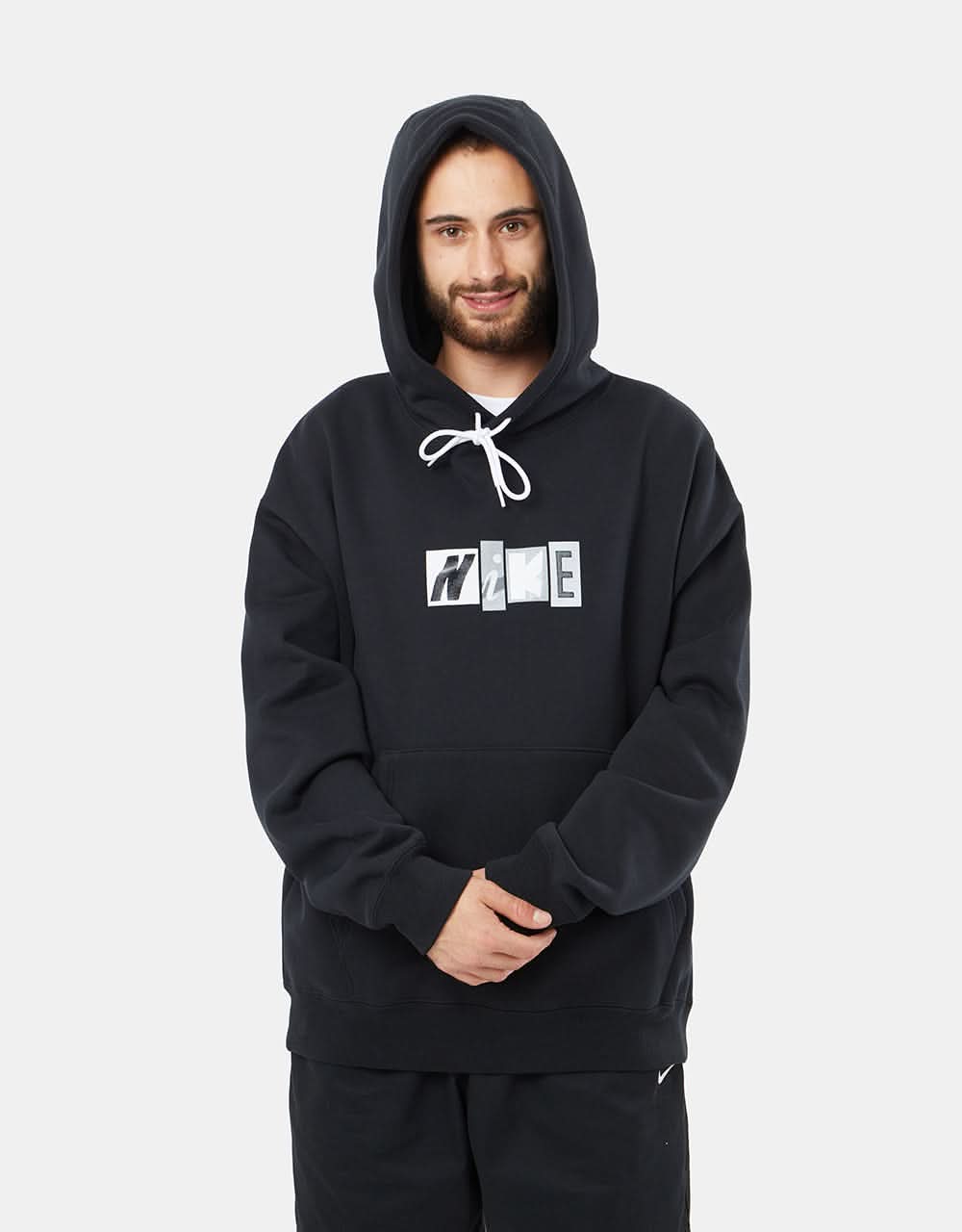 Nike SB Copyshop Letters Pullover Hoodie - Black