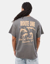 Route One Ascend T-Shirt - Charcoal