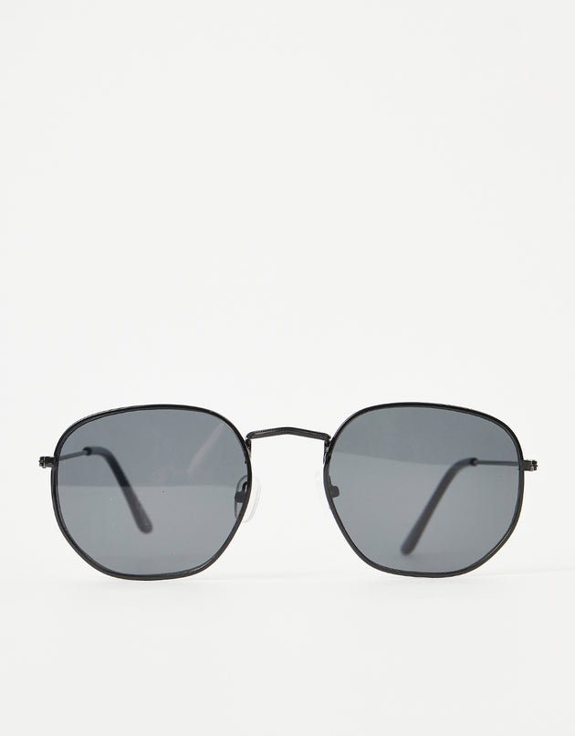 Route One Hex Sunglasses - Black (Black Lens)