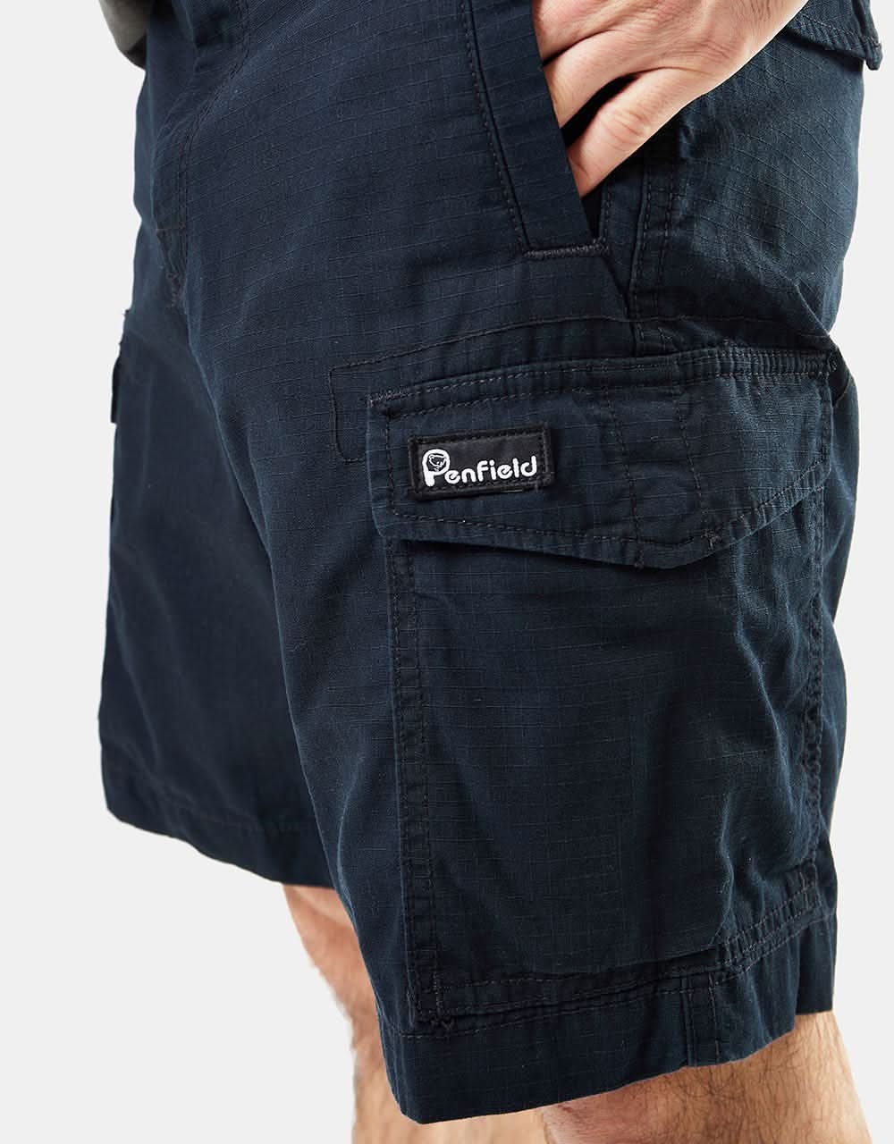 Penfield P Bear Cargo Short - Black
