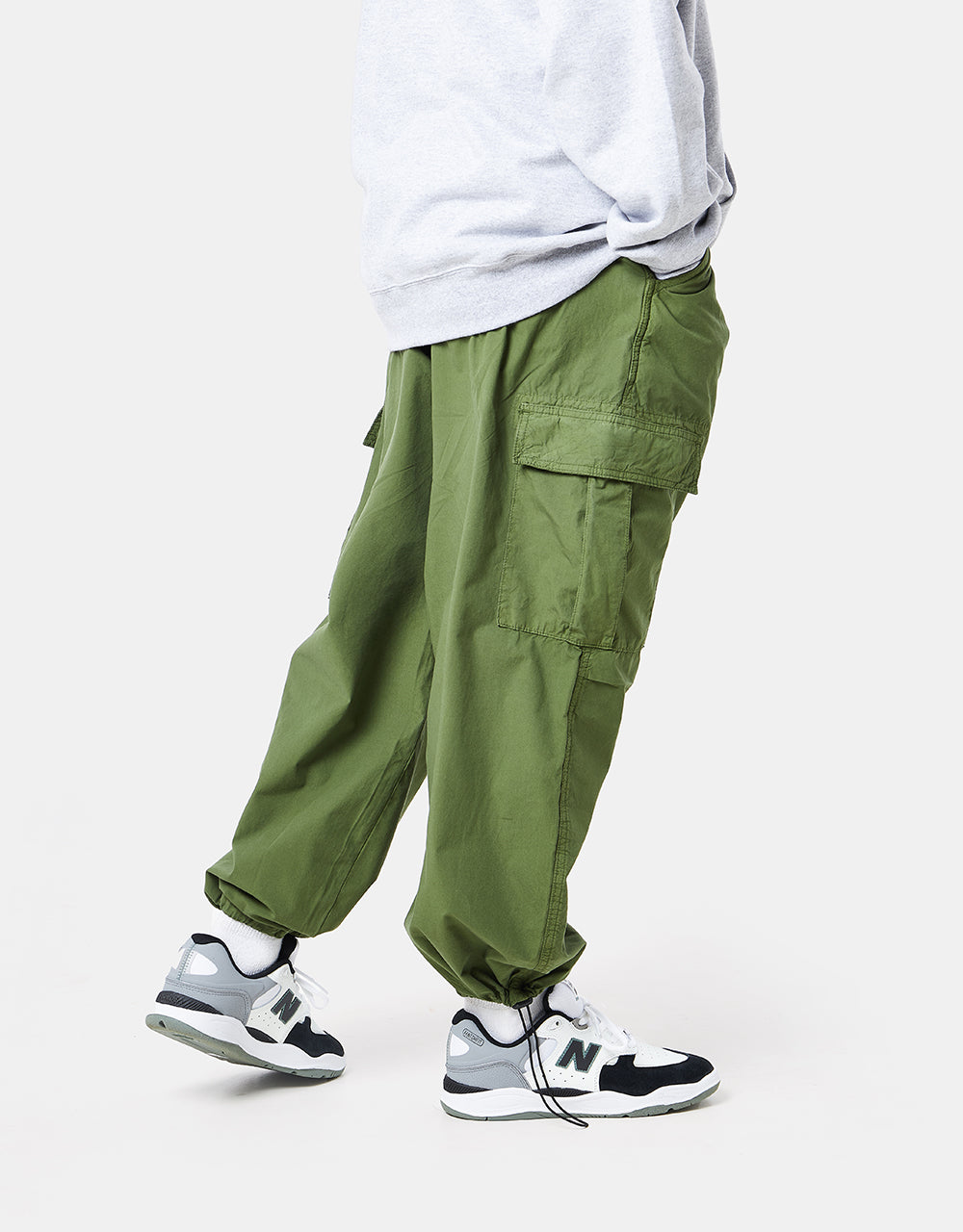 Route One Super Baggy Cargo Pant - Cypress