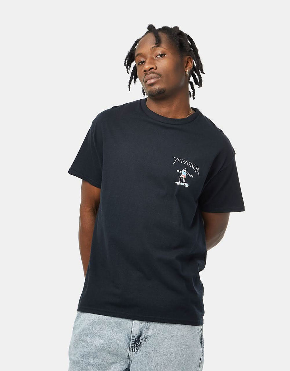 Thrasher Gonz Mini Logo T-Shirt - Black – Route One