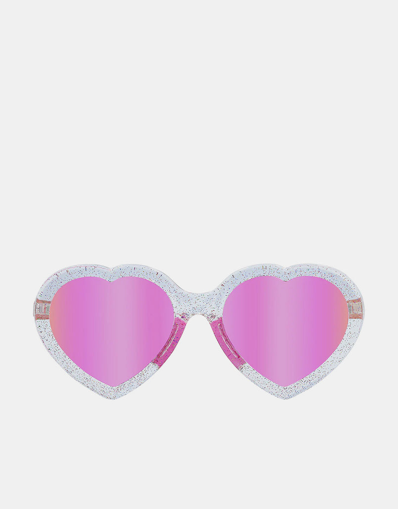 Pit Viper Rainbow Glitter Admirer Sunglasses - Purple Mirror