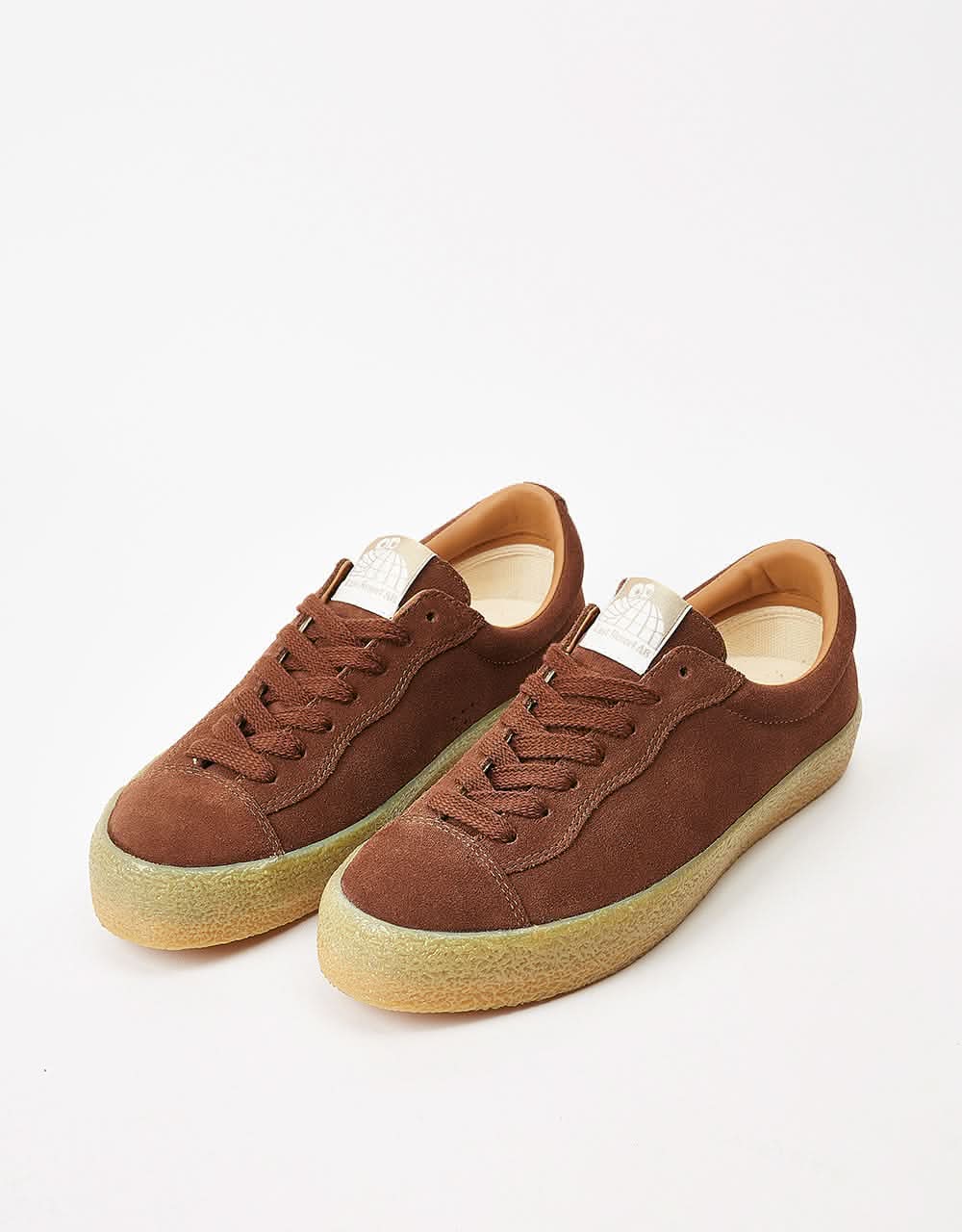 Last Resort AB VM002 Suede Lo Skate Shoes - Chocolate Brown/Gum