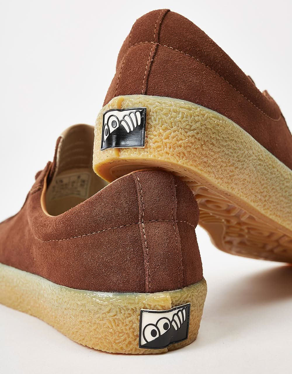 Last Resort AB VM002 Suede Lo Skate Shoes - Chocolate Brown/Gum
