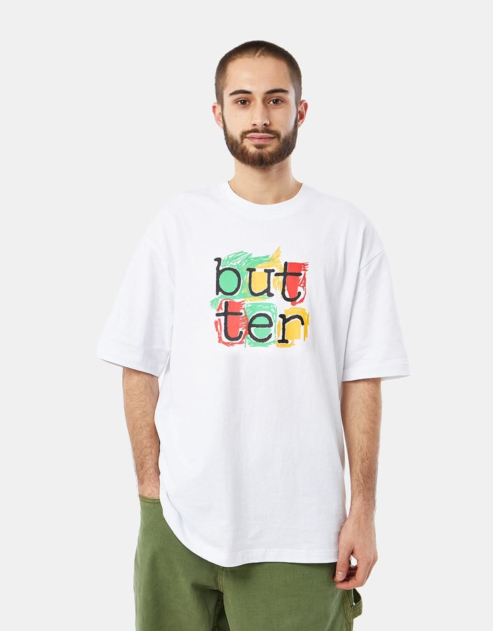 Butter Scribble T-Shirt - White