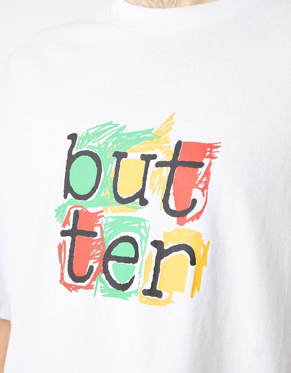 Butter Scribble T-Shirt - White